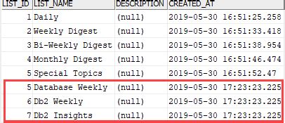 sql insert multiple rows db2.